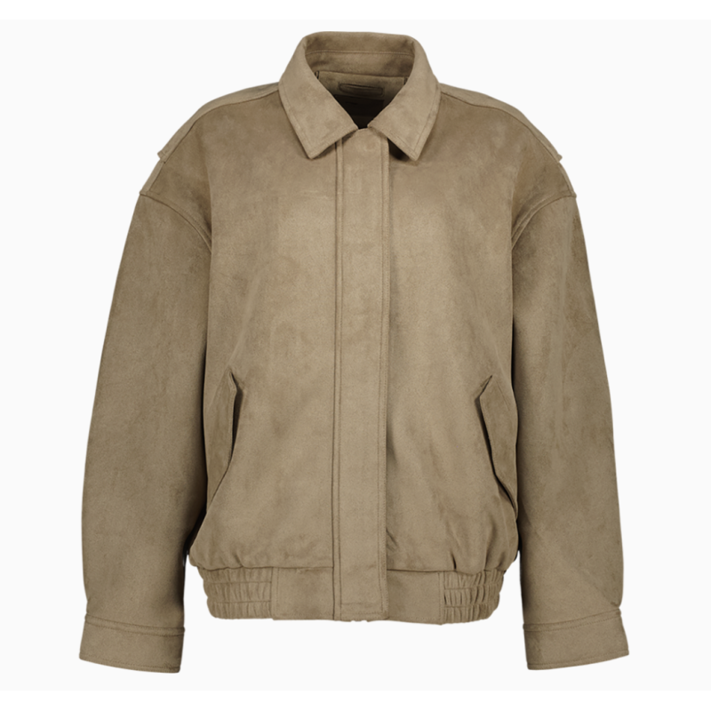 Куртка зі штучної замші